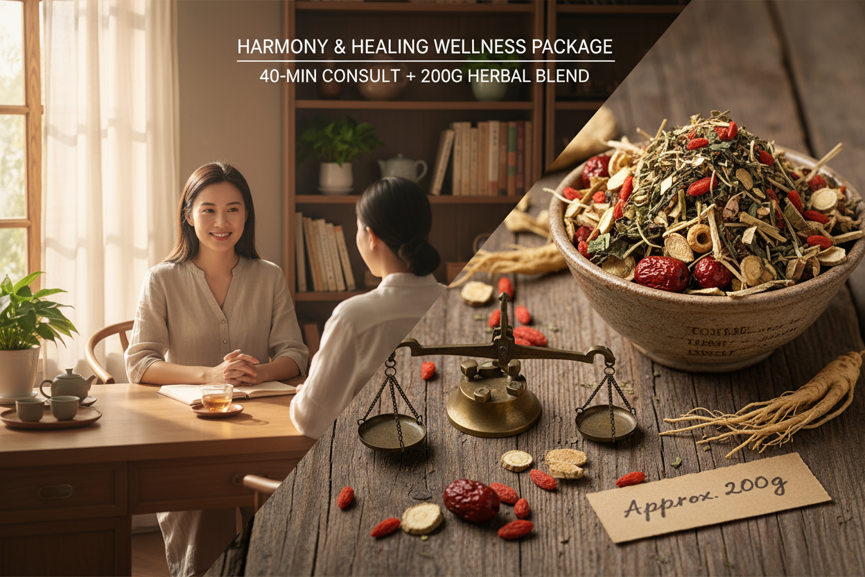 Wellness Consult and Herbal Blend Service Package